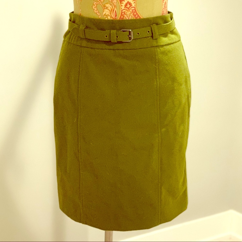 Green Pencil Skirt